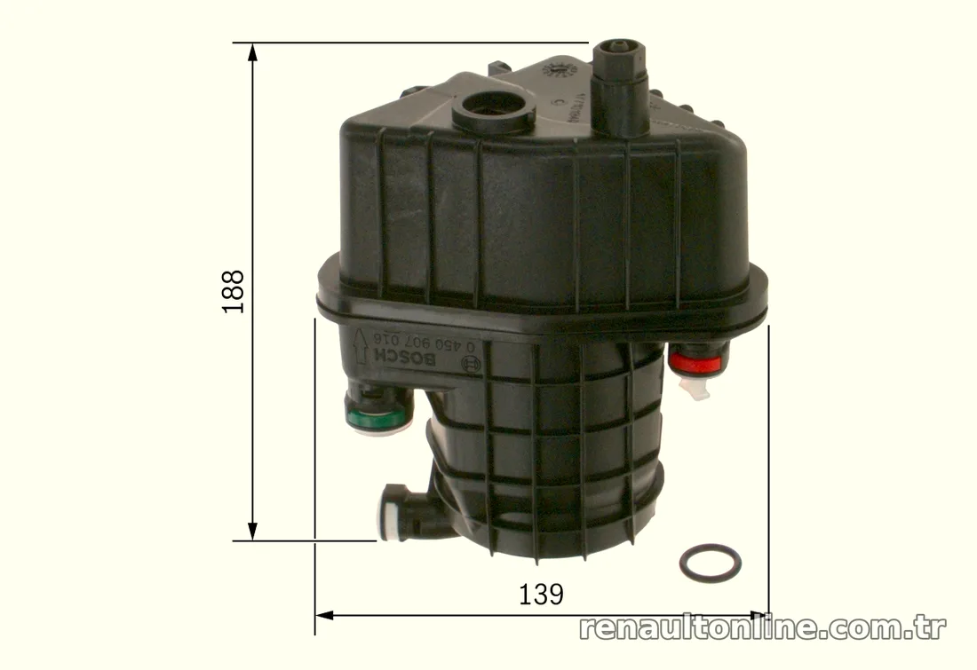 BOSCH 0450907016 Yakıt Filtresi - BOSCH - 0450907016