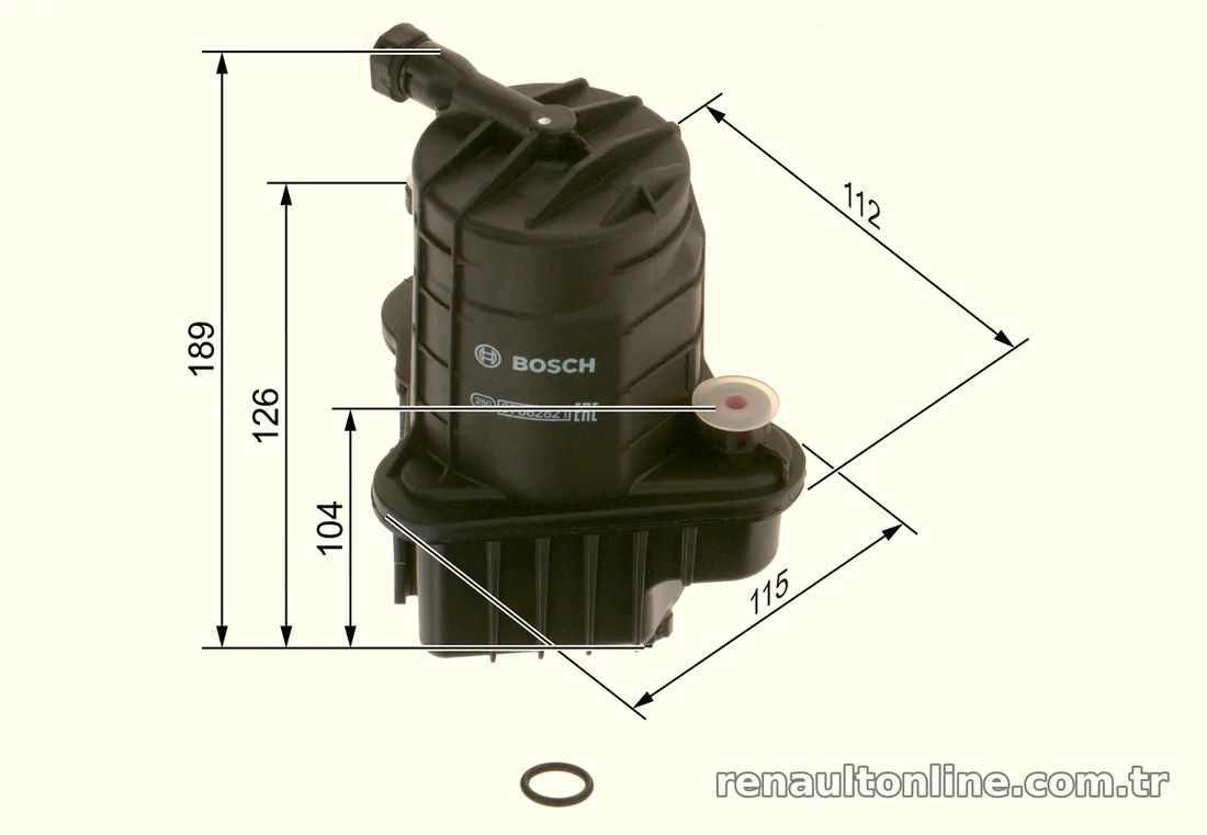 BOSCH 09864B2025 Yakıt Filtresi - BOSCH - 09864B2025