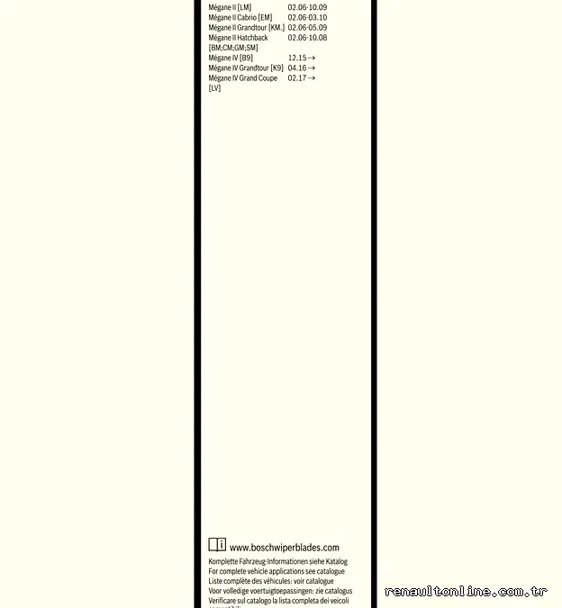 BOSCH 3397007115 Silecek Süpürgesi - BOSCH - 3397007115