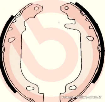 BREMBO S68520 Fren Pabuçlu Balata - BREMBO - S68520