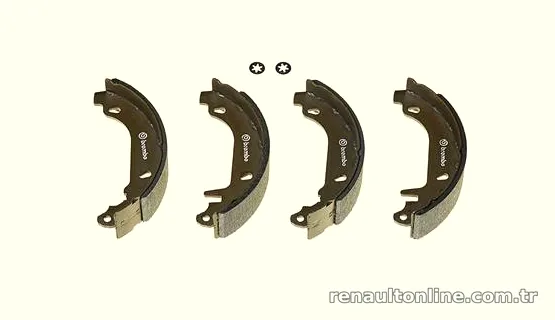 BREMBO S68520 Fren Pabuçlu Balata - BREMBO - S68520