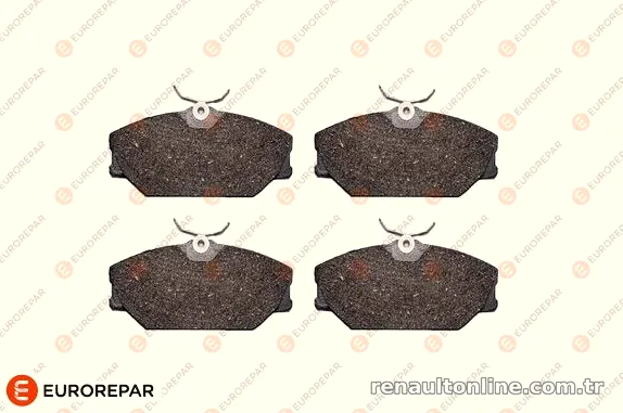 EUROREPAR 1682307380 Fren Disk Balata - EUROREPAR - 1682307380