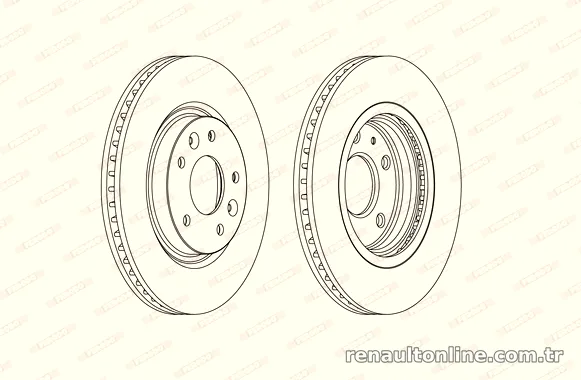 FERODO DDF2466C Fren Disk Ayna - FERODO - DDF2466C
