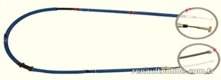RAM Arka Sağ El Fren Teli 1102728