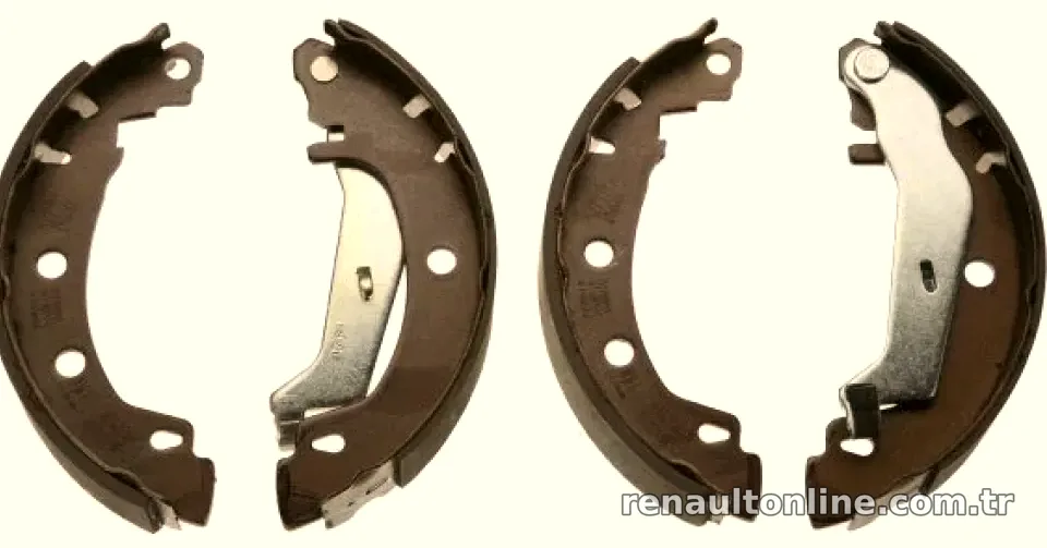 ARKA FREN BALATASI PABUC MEGANE I 96>03 - TRW - TRW GS8616