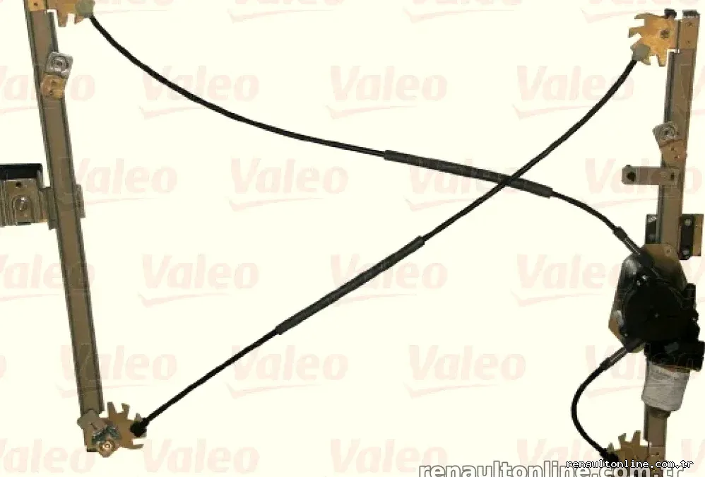 CAM MEKANIZMASI ELEKTRIKLI ON SOL MEGANE II 1,4 / 1,5 / 1,6 / 2,0 02> - Valeo - VALEO 850796