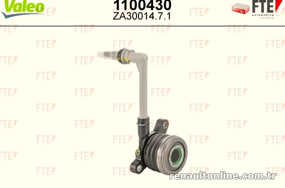 DEBRIYAJ RULMANI DUSTER (HS_): 1.2 TCe 125 4x4 - Valeo - VALEO 1100430