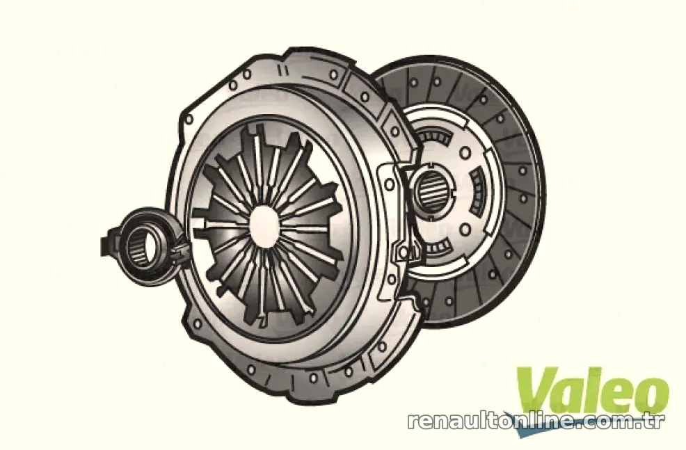 DEBRIYAJ SETI B56 F3R LAGUNA MEGANE CLIO SCENIC 1,8 2,0 93 01 F3R F4R F5R F7R JB3 JC5 - Valeo - VALEO 801985