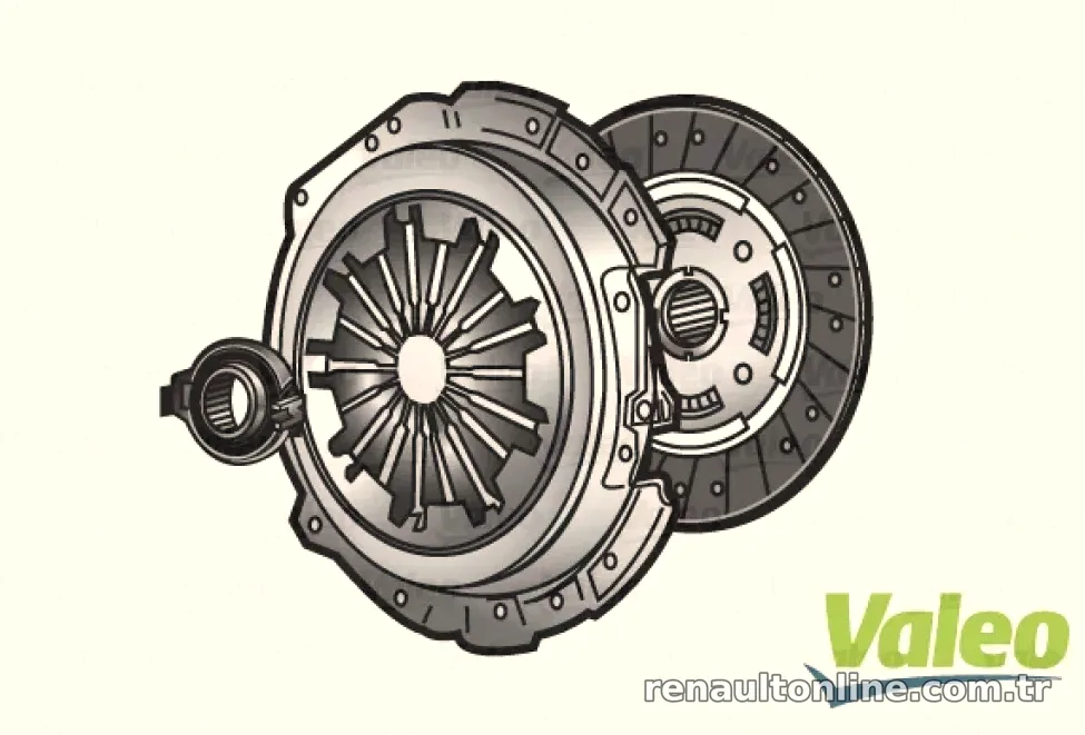 DEBRIYAJ SETI CLIO 1,2I 90>98 - Valeo - VALEO 821185