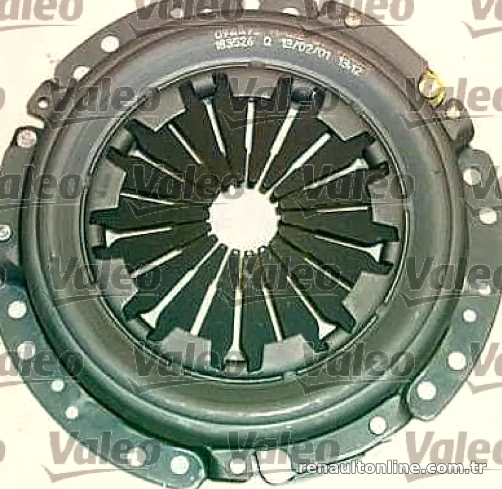 DEBRIYAJ SETI LAGUNA 1,8 2,0 93 01 F7R (CAP:200 DIS SAYISI:26) - Valeo - VALEO 801577