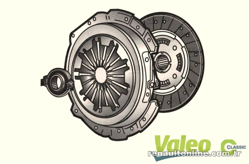 DEBRIYAJ SETI R9 R11 R19 CLIO I EXPRESS CLIO 1,4 (CLASSIC) - Valeo - VALEO 786033