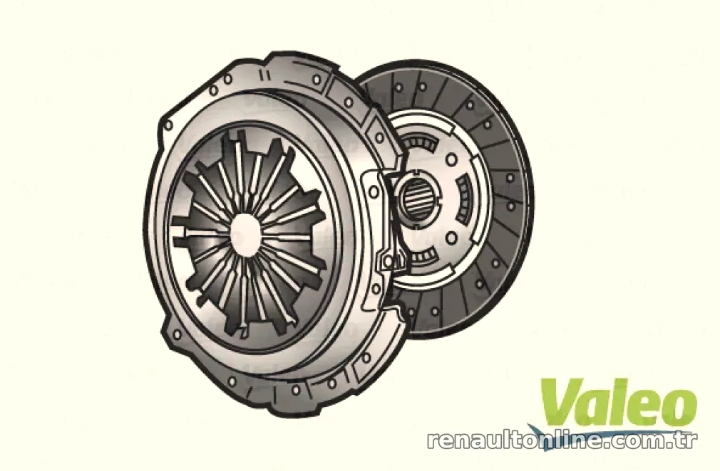 DEBRIYAJ SETI RULMANSIZ LAGUNA II 1,8 / 2,0 16V F4P 01>BG04,BG0B,BG0C,BG0J,BG0M,BG0V,KG0C - Valeo - VALEO 826207