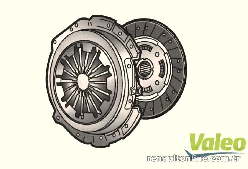 DEBRIYAJ SETI RULMANSIZ LAGUNA II 2,0 16V F5R 140 PS 01> (CAP:210) - Valeo - VALEO 828116