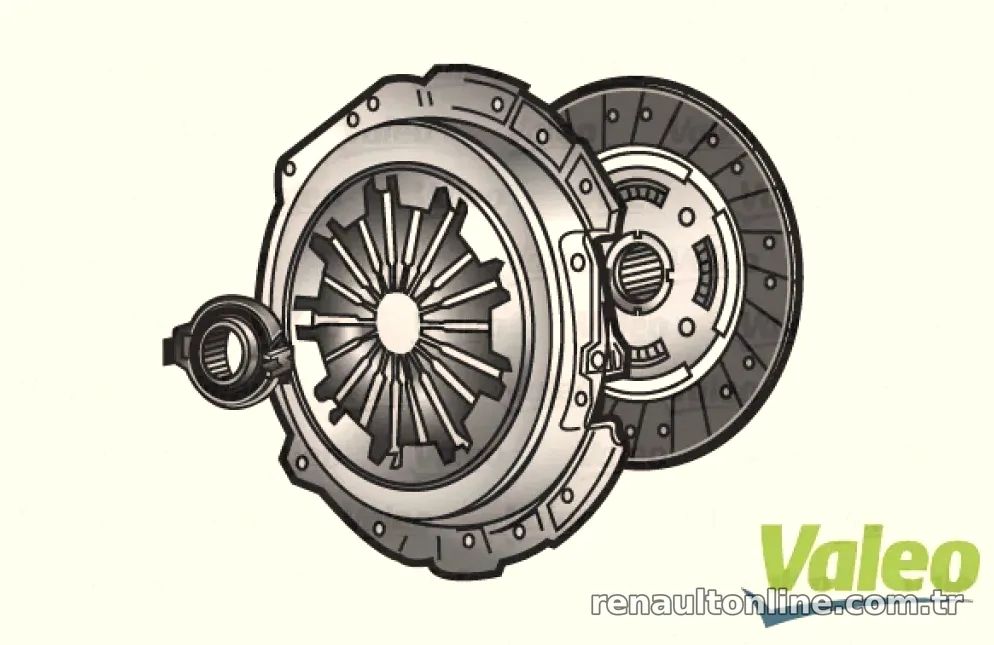 DEBRIYAJ SETI SAFRANE 2,5 TD 92>96 - Valeo - VALEO 801695