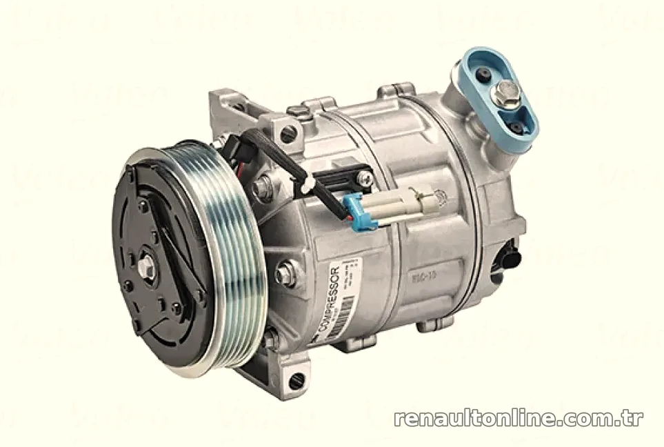KOMPRESOR ALFA 159,BRERA, REN LAGUNA III - Valeo - VALEO 813187