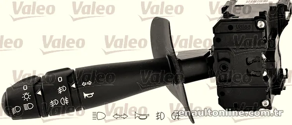 VALEO 251604 Sinyal Kumanda Kolu
