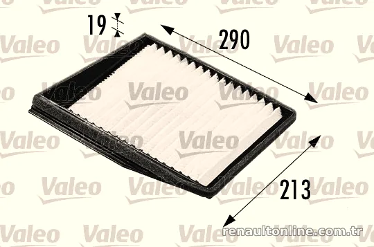VALEO 698176 Polen Filtresi - VALEO - 698176