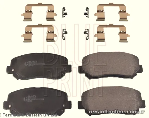 BLUE PRINT ADA104276 Fren Disk Balata - BLUE PRINT - ADA104276