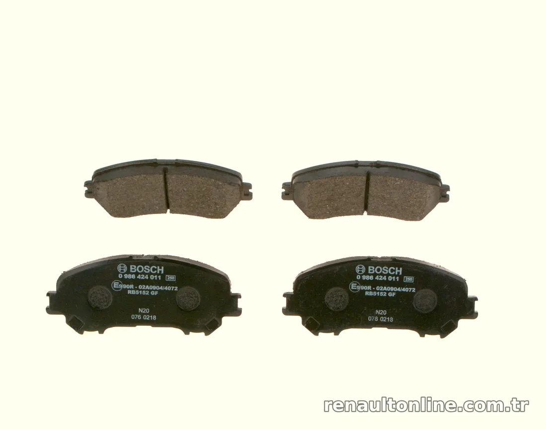 BOSCH 0986424011 Fren Disk Balata - BOSCH - 0986424011