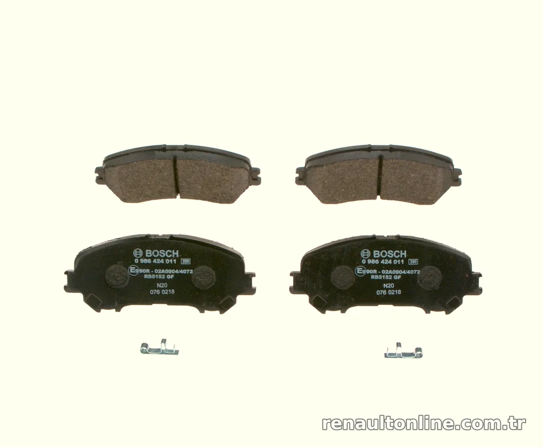 BOSCH 0986424011 Fren Disk Balata - BOSCH - 0986424011