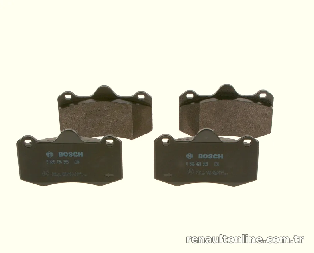 BOSCH 0986424399 Fren Disk Balata - BOSCH - 0986424399