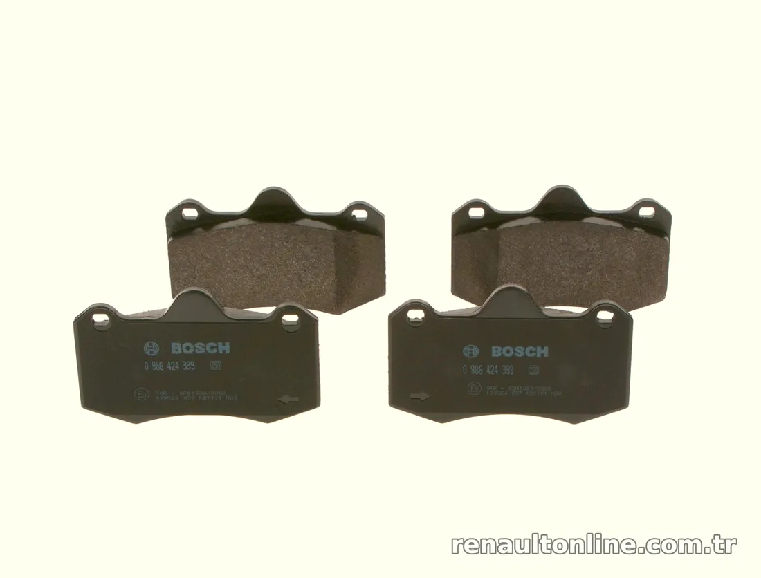 BOSCH 0986424399 Fren Disk Balata - BOSCH - 0986424399