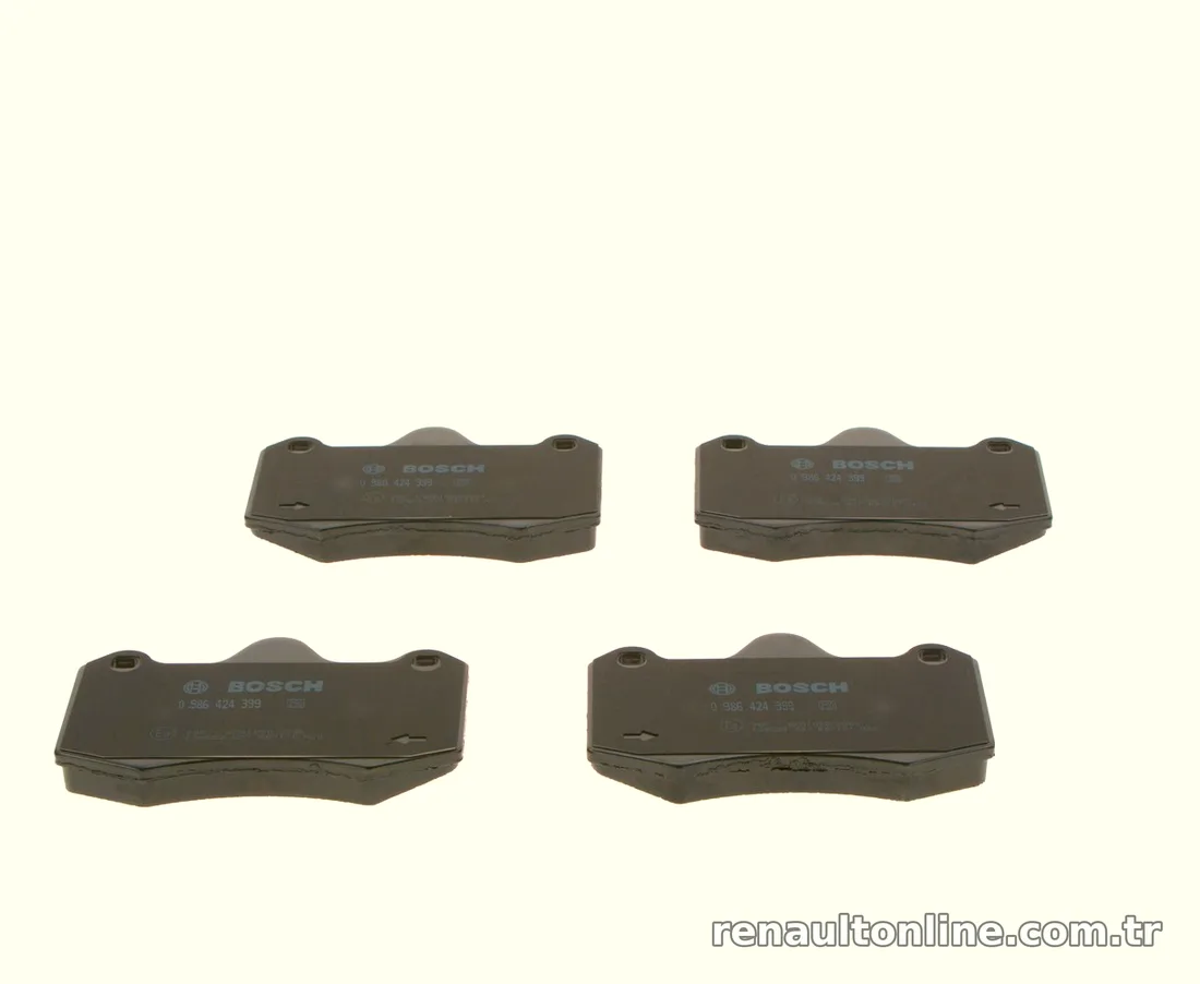 BOSCH 0986424399 Fren Disk Balata - BOSCH - 0986424399