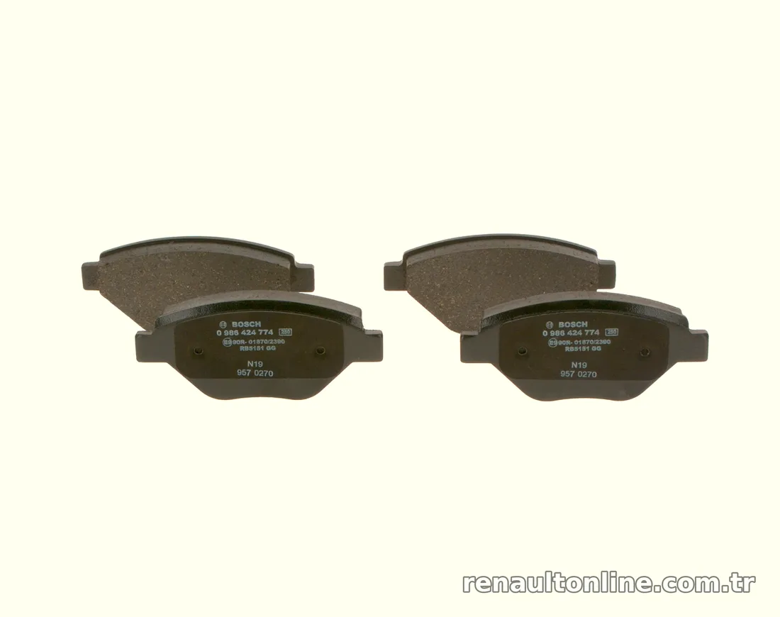 BOSCH 0986424774 Fren Disk Balata - BOSCH - 0986424774