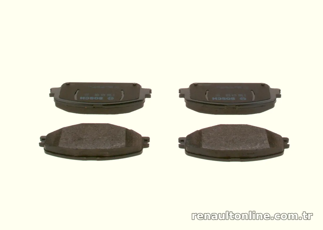BOSCH 0986424939 Fren Disk Balata - BOSCH - 0986424939