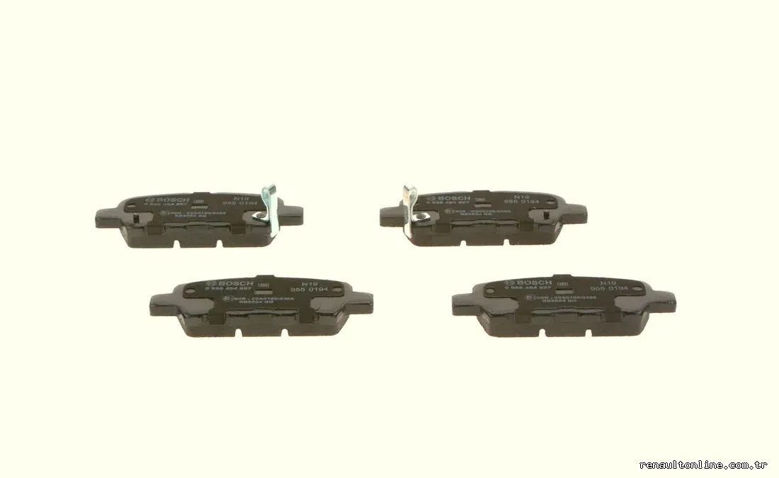 BOSCH 0986494857 Fren Disk Balata - BOSCH - 0986494857