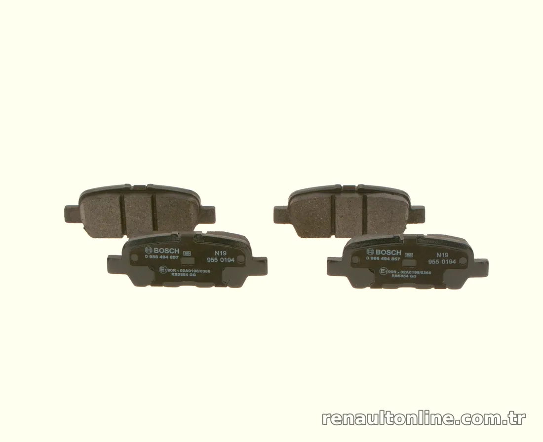 BOSCH 0986494857 Fren Disk Balata - BOSCH - 0986494857