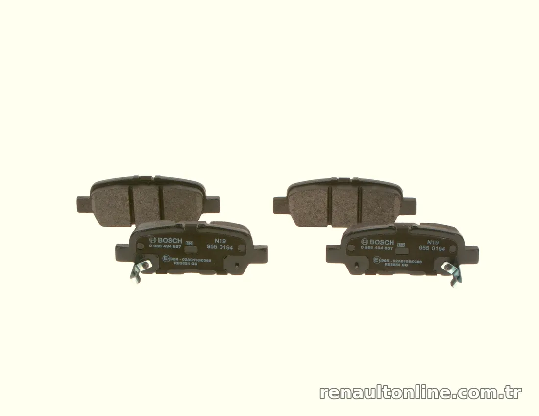 BOSCH 0986494857 Fren Disk Balata - BOSCH - 0986494857