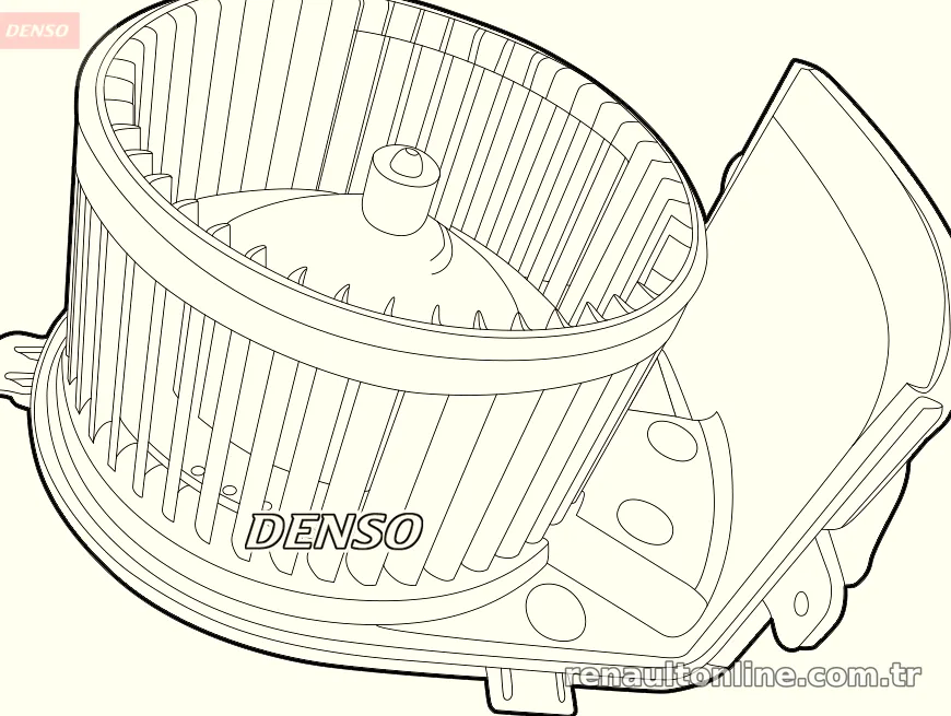 DENSO DEA23005 Kalorifer Motoru - DENSO - DEA23005