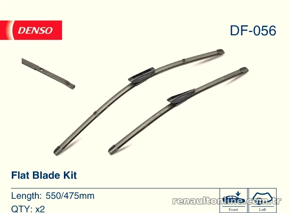 DENSO DF056 Silecek Süpürgesi - DENSO - DF056