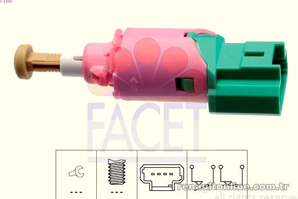 FACET 71235 Fren Müşürü - FACET - 71235