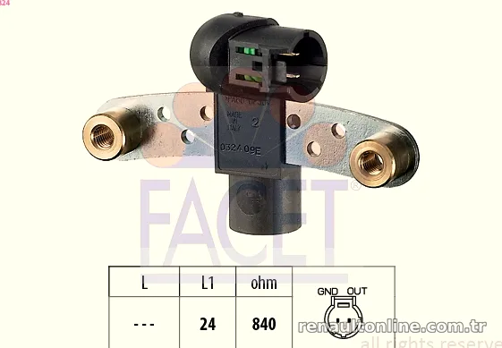FACET 90324 Krank Sensörü - FACET - 90324