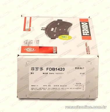 FERODO FDB1420 Fren Disk Balata - FERODO - FDB1420