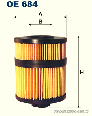 FILTRON OE684 Yağ Filtresi