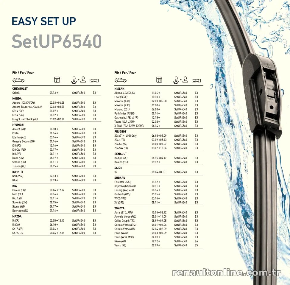 HELLA 9XW358164311 Silecek Süpürgesi - HELLA - 9XW358164311
