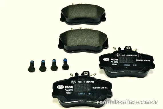 HELLA PAGID 8DB355018041 Fren Disk Balata - HELLA PAGID - 8DB355018041