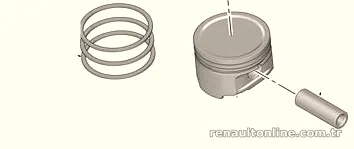 ISS/NURAL Piston, Segman 8770697040 - ISS/NURAL