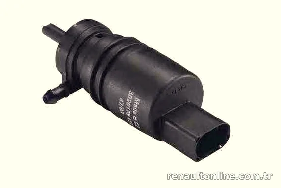 Silecek Su Fıskiye Motoru Tekli - Inca - 1996 - 2003 - İTHAL - 1K5955651-31