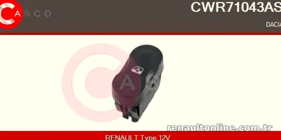 CAM ACMA KAPAMA ANAHTARI DUSTER SANDERO TEKLI (5 FIS) - Kraw - KRAW AN-742