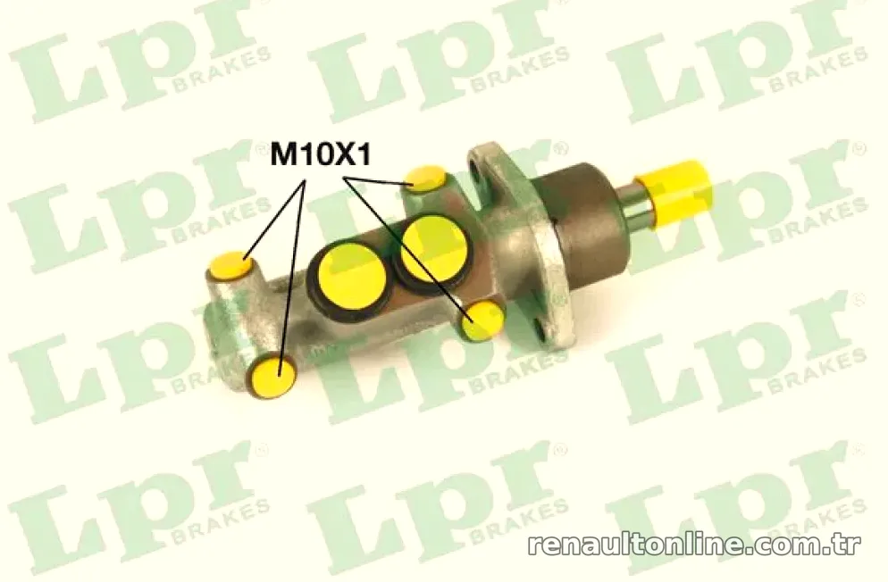 FREN ANA MERKEZI MEGANE SCENIC SCENIC 1.4 1.6 16V 1.9DCI 1.9DTI 2.0 16V 2.0 16V IDE- 9 99-8 03 ABS' - LPR - LPR 1266