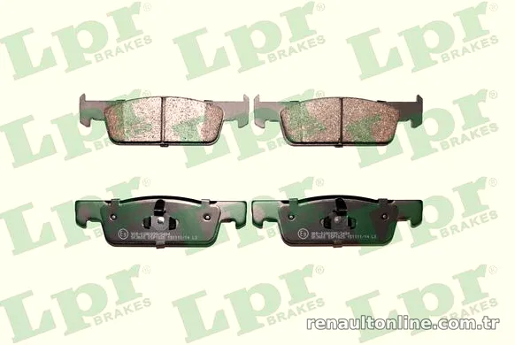 LPR 05P1825 Fren Disk Balata - LPR - 05P1825