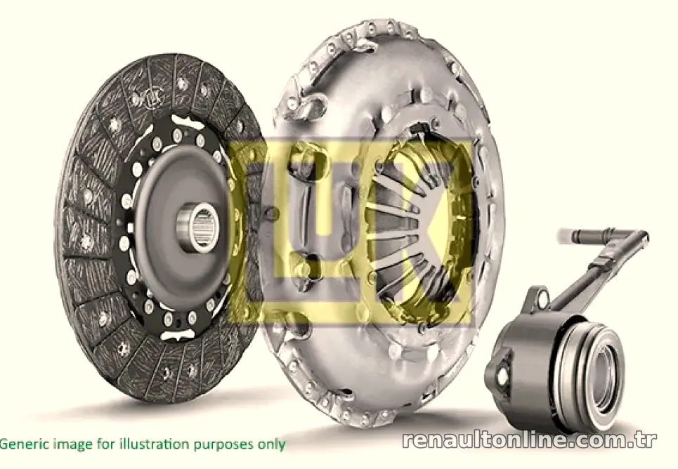 DEBRIYAJ SETI+RULMAN (625305609+510022510) M9R 2.0 DCI LAGUNA III-LATITUDE-MEGANE III - LUK - LUK 625305633