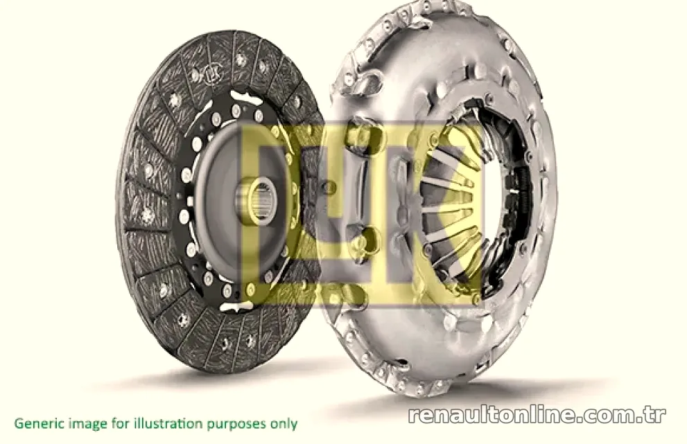 DEBRIYAJ SETI RULMANSIZ LAGUNA II 1,8 / 2,0 16V F4P 01>BG04,BG0B,BG0C,BG0J,BG0M,BG0V,KG0C - LUK - LUK 622306109