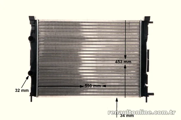 MAHLE CR41000S Su Radyatörü - MAHLE - CR41000S