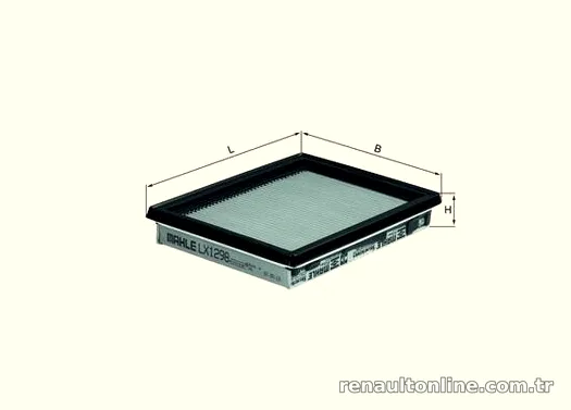 MAHLE LX1298 Hava Filtresi - MAHLE - LX1298