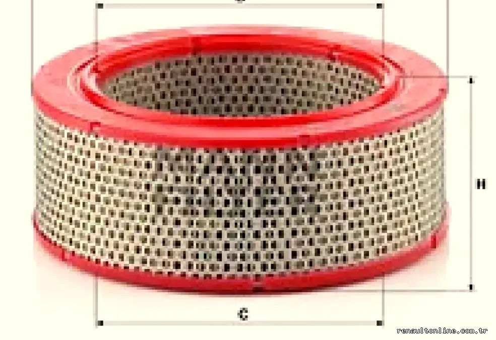 HAVA FILTRESI RENAULT 4 8 FORD A 720 X 9601 FA - Mann Filter - MANN C2263